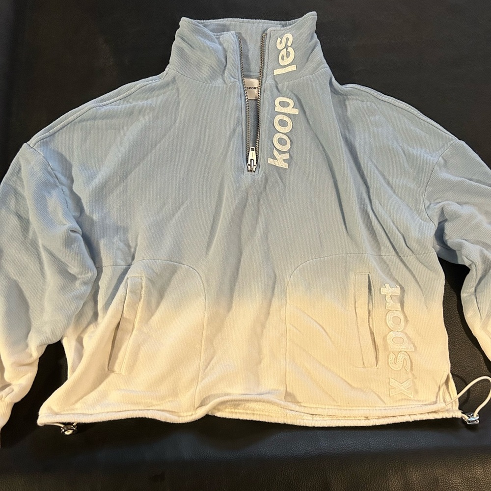 kooples x sport quarter zip